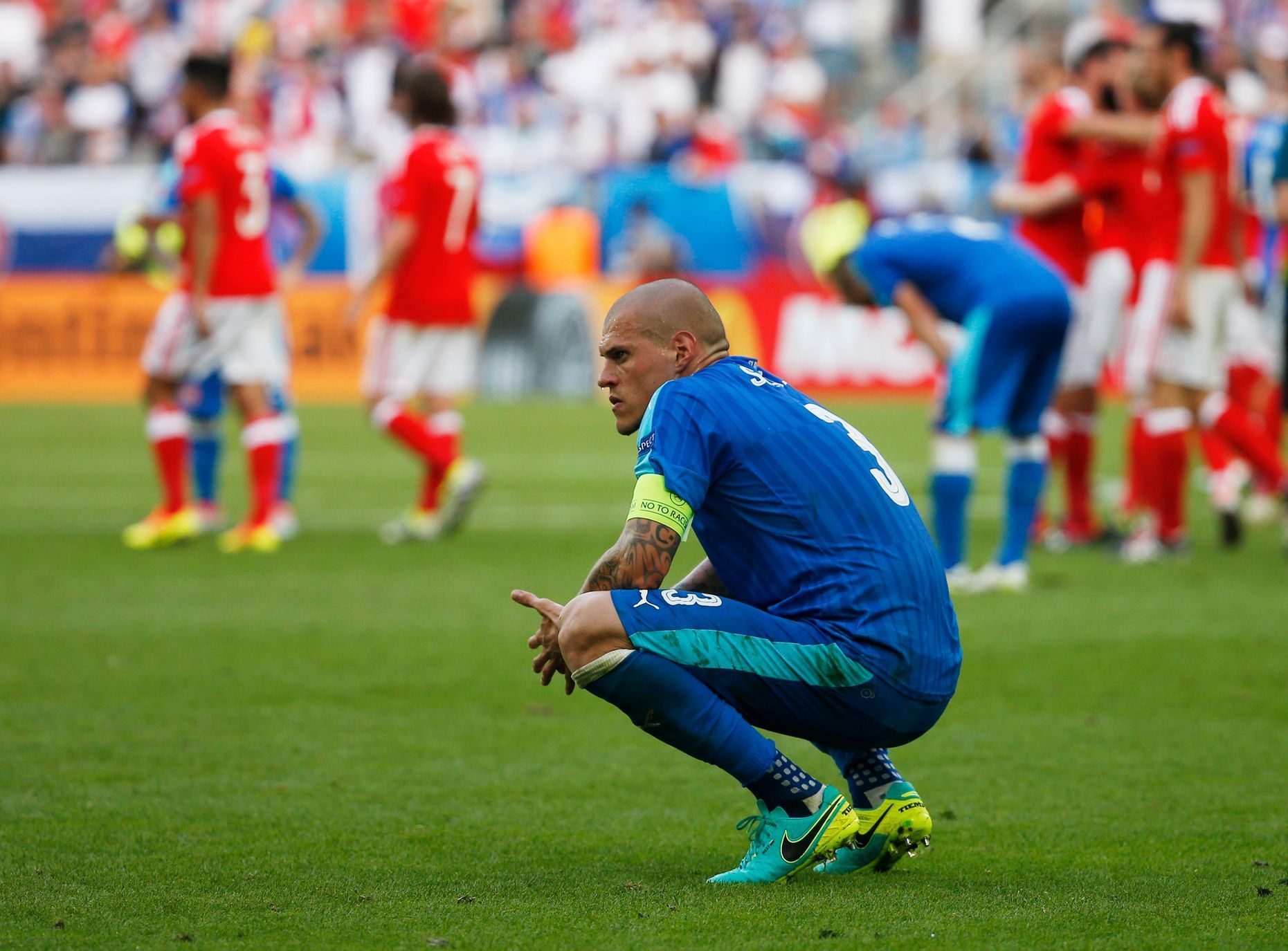 Euro 2016, Slovensko-Wales: smutný Martin Škrtel