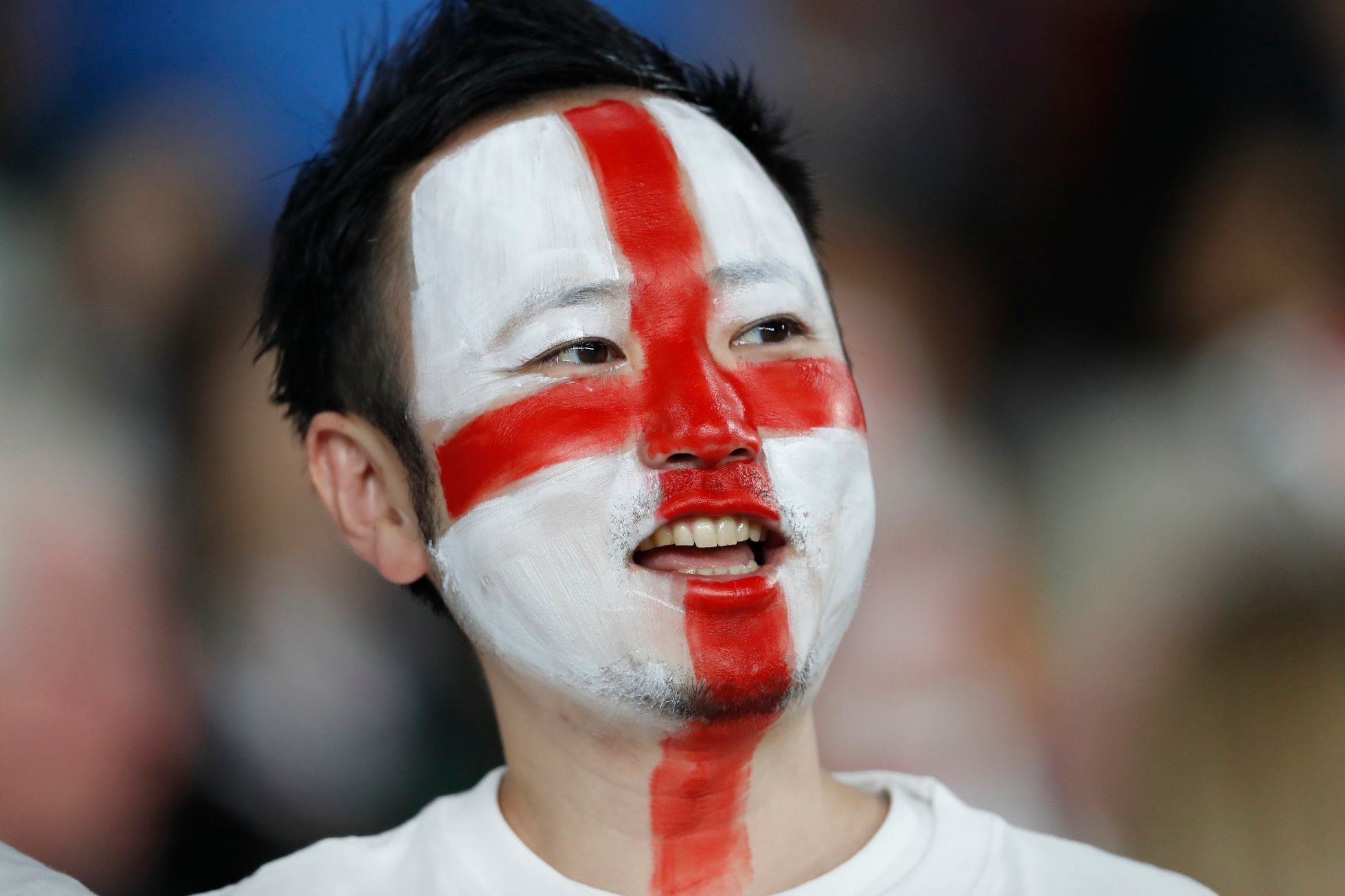 Anglický fanoušek ve finále MS 2019 Anglie - Jihoafrická republika