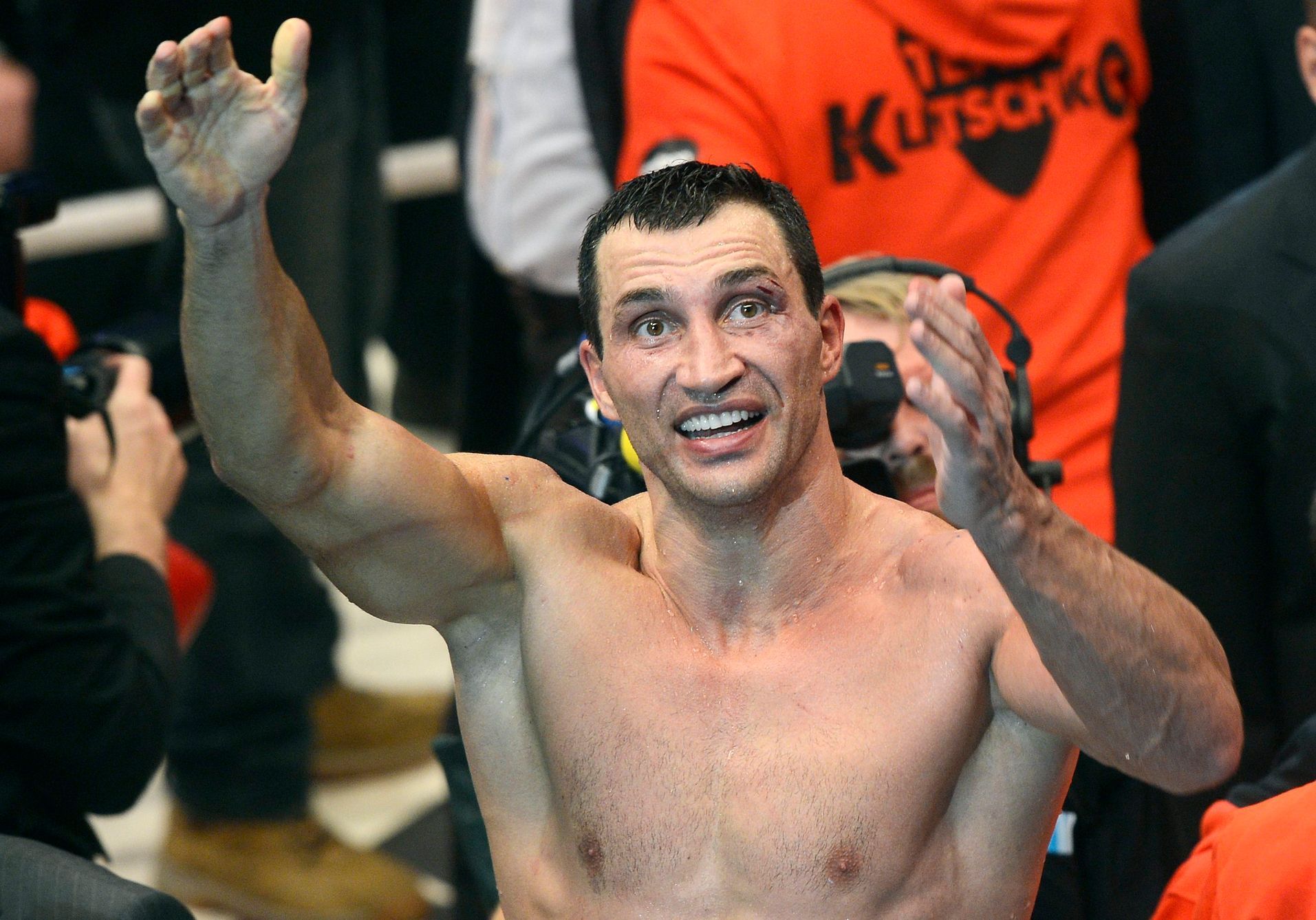 Boxer Vladimír Kličko porazil Poláka Wacha na body