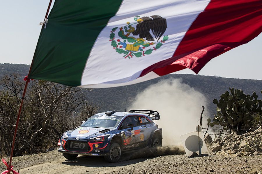 Mexická rallye 2018: Thierry Neuville, Hyundai