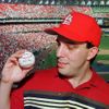 míček baseballisty Mark McGwira