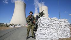 Safeguard - společné cvičení Armády ČR a policie při ochraně jaderné elektrárny Dukovany