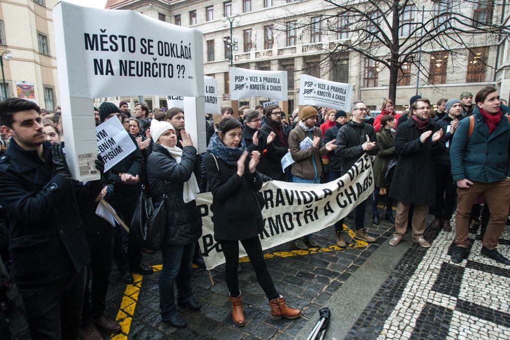 Demonstrace za zachování PSP