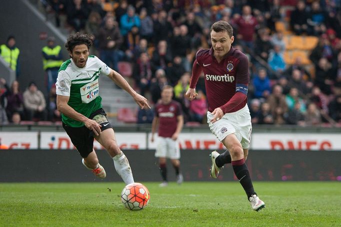 SL, Sparta-Jablonec: David Lafata - Daniel Rossi