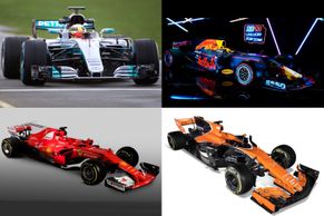Jeden drsňák vedle druhého. Takhle vypadají všechny formule pro sezonu 2017