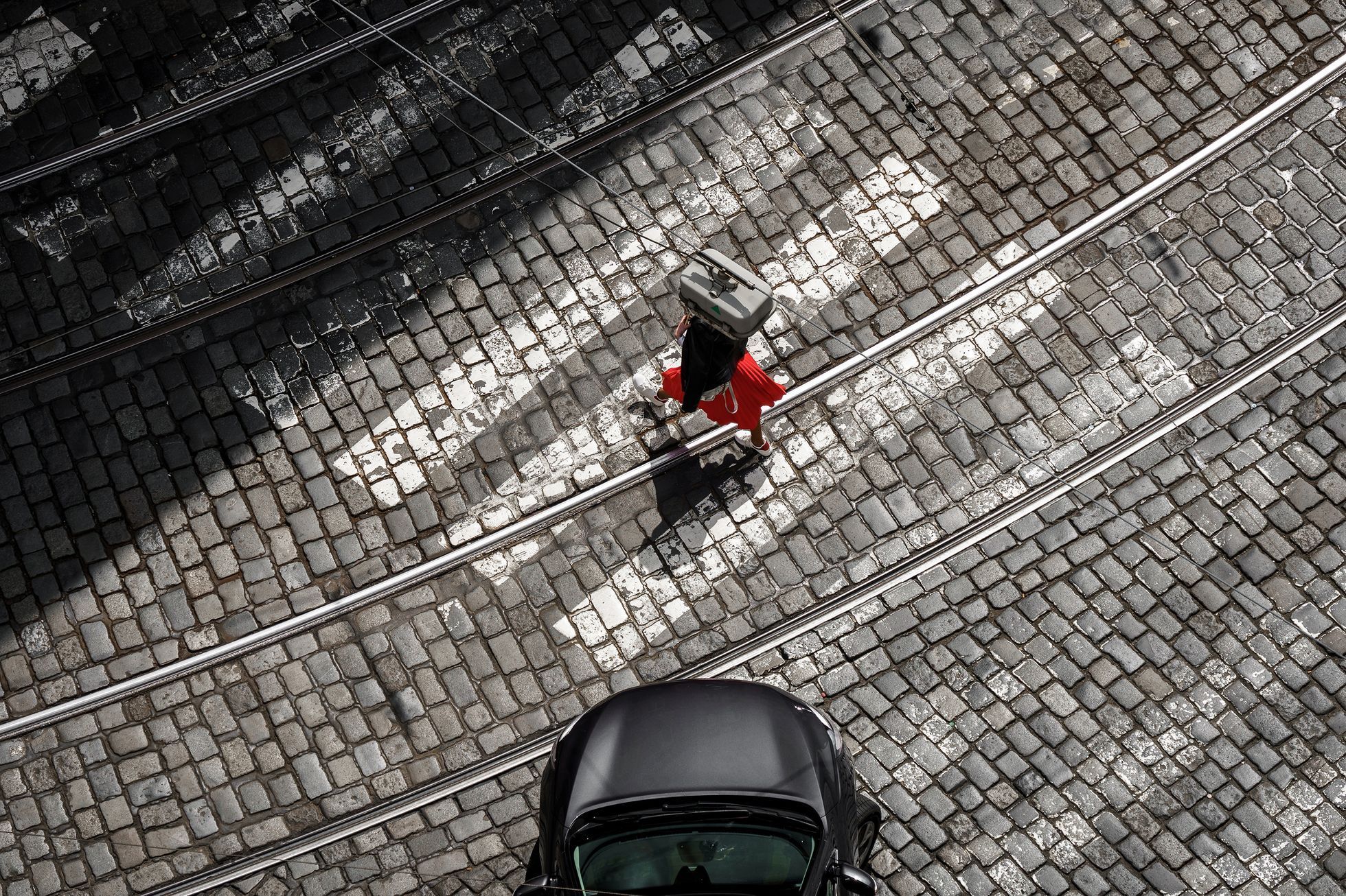 Tomáš Vocelka - Praha pod věžemi. Fotografie z Grantu Prahy 2018