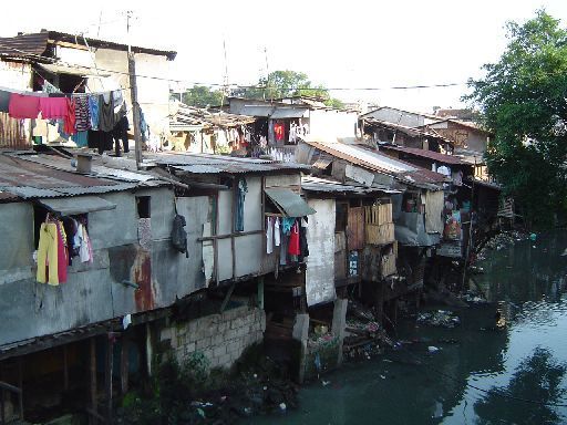 Slumy v Manile