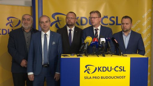 KDU-ČSL po schůzi strany