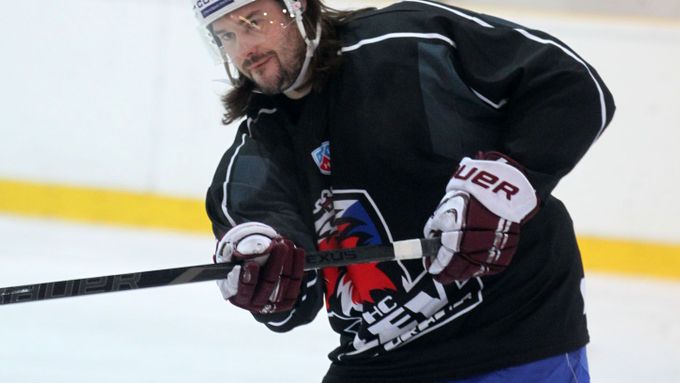 Podívejte se na snímky z posledního otevřeného tréninku HC Lev před startem play off KHL