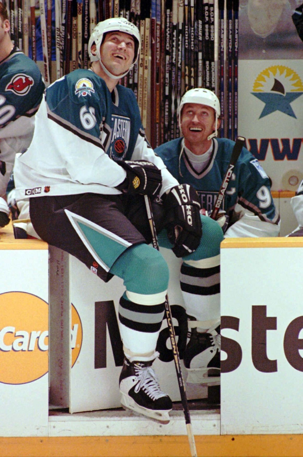 Mario Lemieux a Wayne Gretzky - All-Star Game 1997