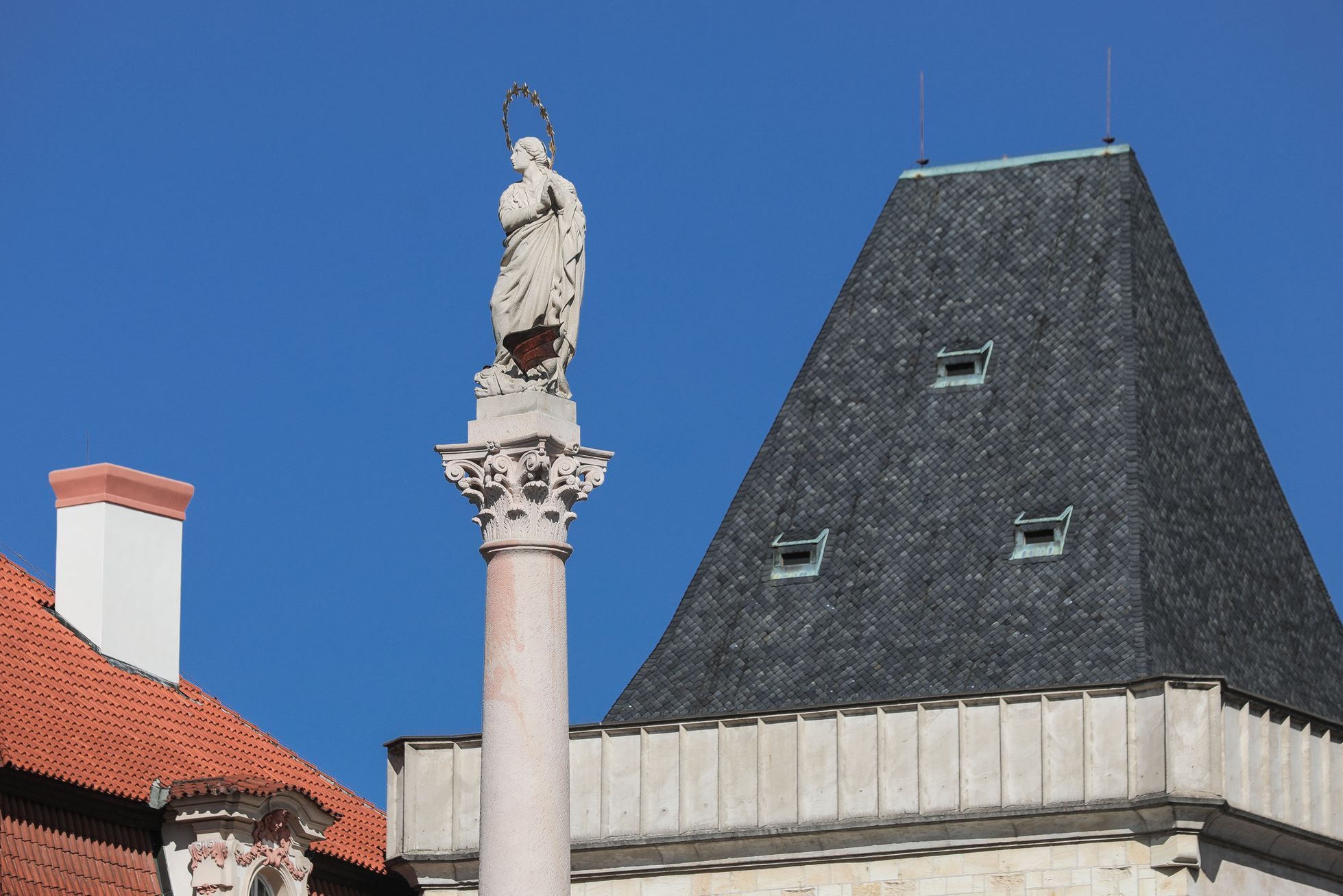 Staroměstské náměstí, Praha - Mariánský sloup