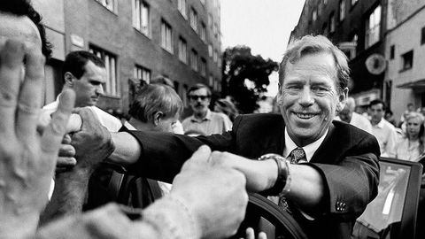 Exkluzivně: Havel na dosud nepublikovaných fotografiích. Nesmírně mi imponoval, říká jejich autor