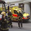Částečně zřícený dům v pražské Soukenické ulici