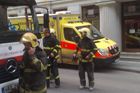 Hasiči evakuovali dům v Praze, má trhliny