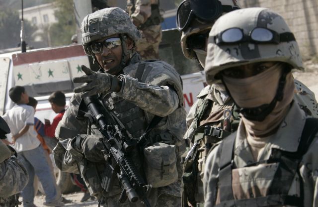 USA Irák vojáci