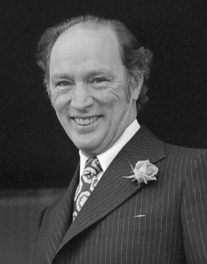 Bývalý kanadský premiér Pierre Trudeau