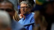 Na tenis se přišel podívat i největší světový mecenář Bill Gates.