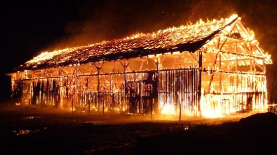 Největší požáry Libereckého kraje v roce 2007