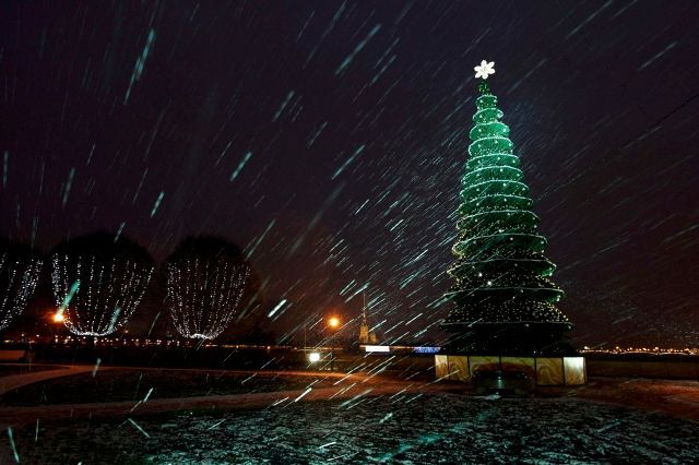 Vánoční strom - Petrohrad