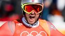 Aksel Lund Svindal ve sjezdu na ZOH 2018