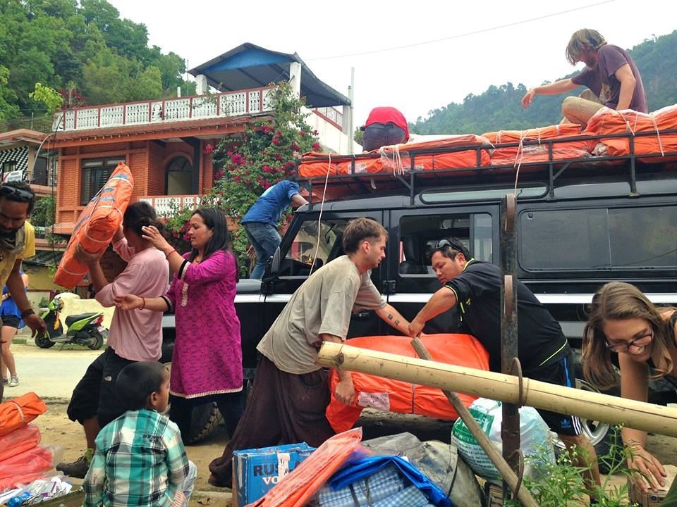 Nepál - zemětřesení - reportáž