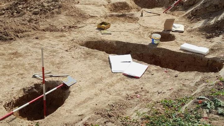 Nečekaný nález překvapil archeology. Pravěká osada ležela pod silnicí a hřbitovem; Zdroj foto: Vlastivědné muzeum v Šumperku. Jakub Halama.