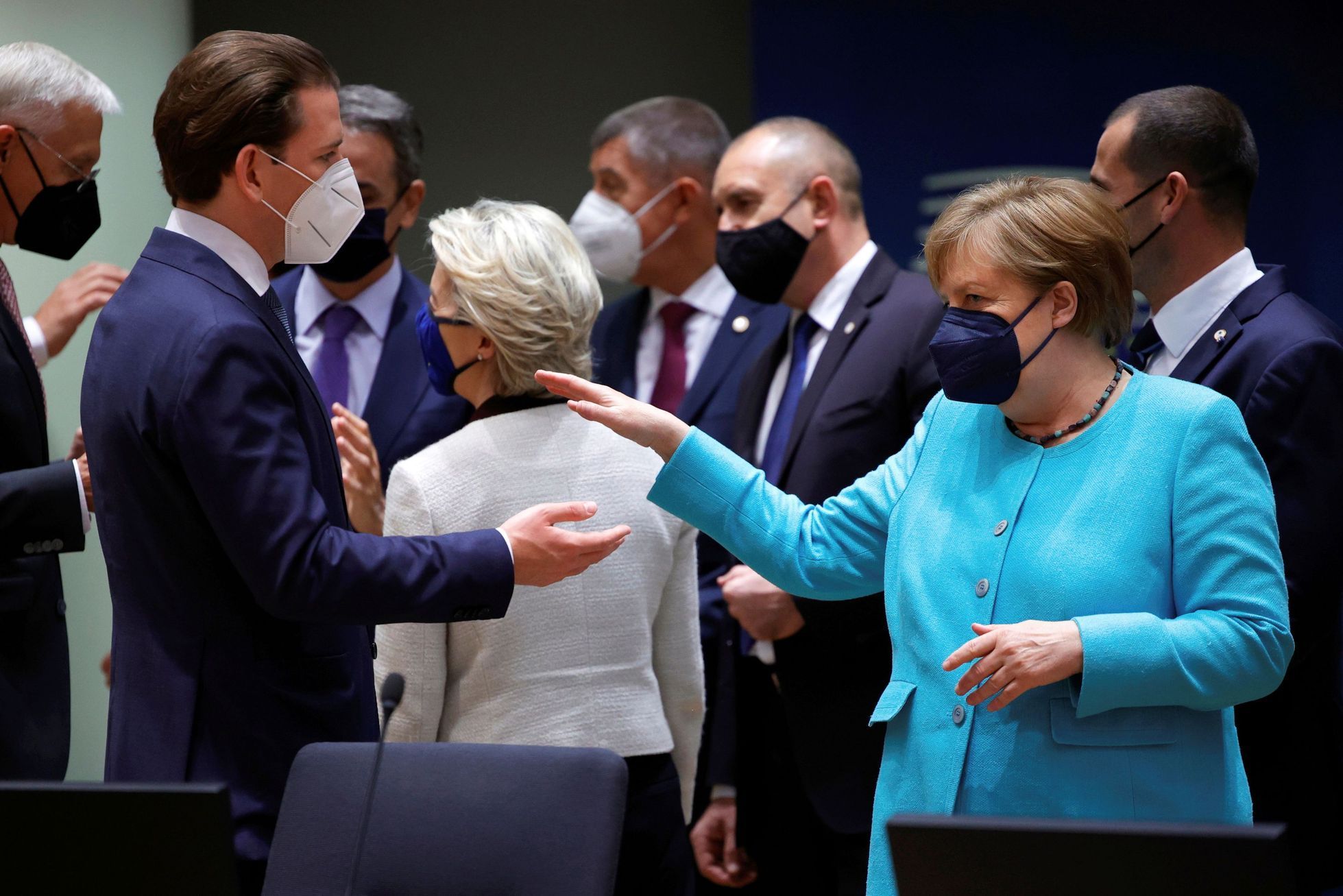 migrace, evropa, protest, evropská rada, německo, merkel, kurz