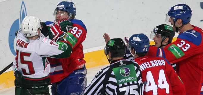 HC LEV Praha - AK Bars Kazaň (štědroodpolední partička hokeje)