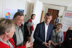 Šílená Marksová, bráním vaše peníze. Babiš ovládl první den otevřených dveří na ministerstvu
