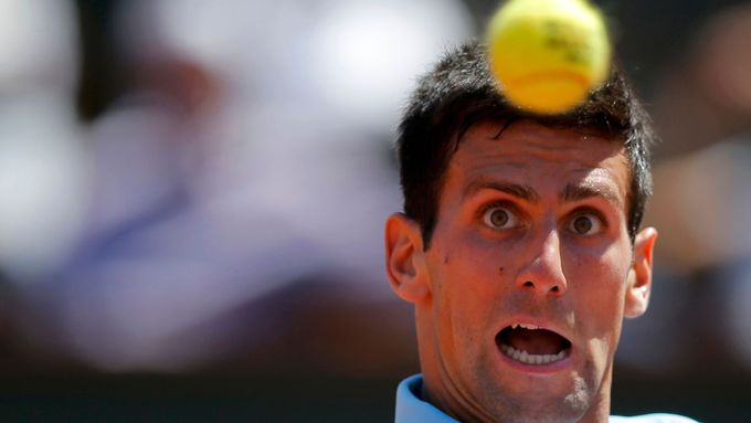 Novak Djokovič v semifinále French Open 2014