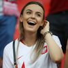 Polští fanoušci na zápase se Senegalem na MS 2018