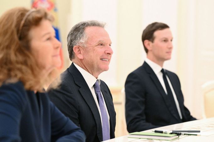 Steve Witkoff na mírových jednáních v Moskvě.