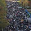 Londýn demonstrace Palestina