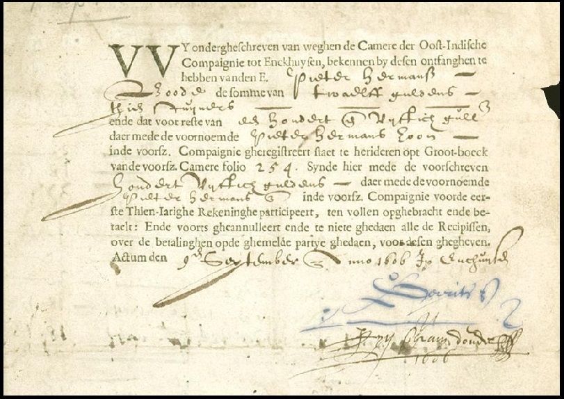Historie burzy