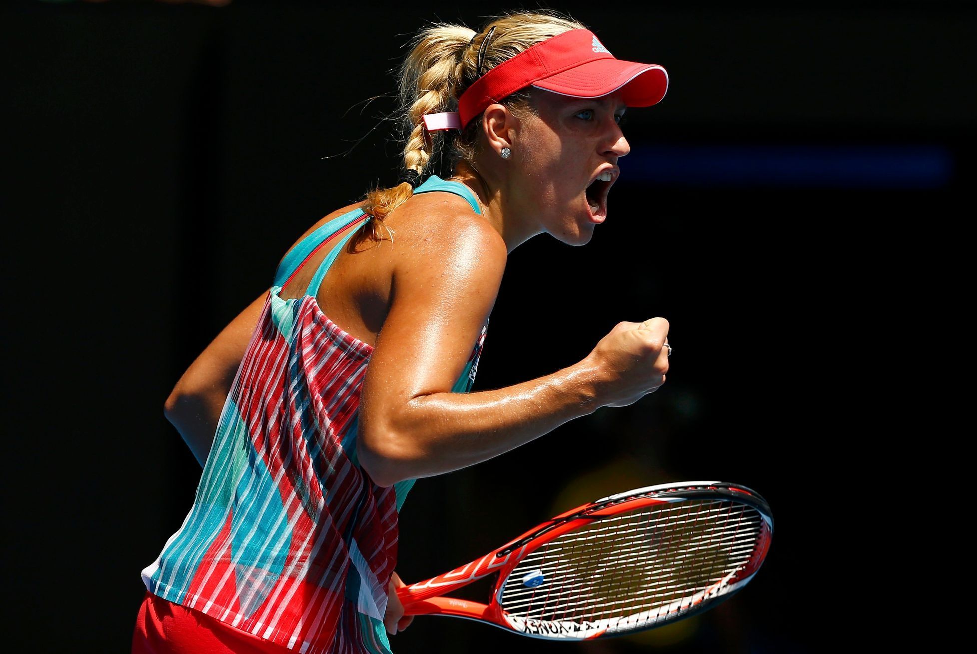 Angelique Kerberová ve čtvrtfinále Australian Open 2016