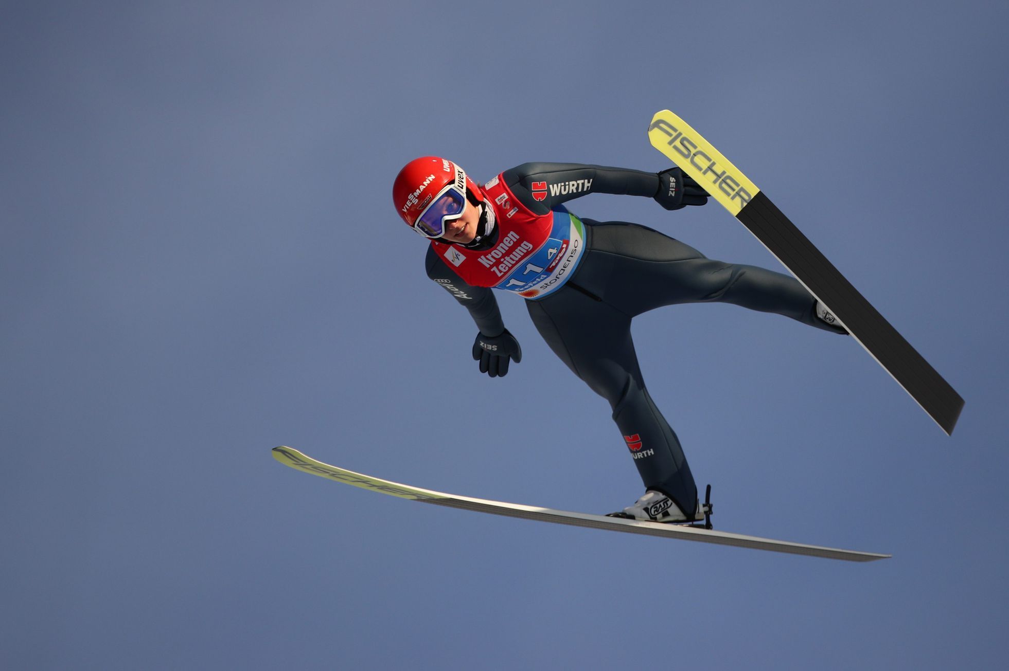 MS v klasickém lyžování 2019, Seefeld: Týmový závod skokanek na lyžích, Němka Katharina Althausová