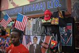 Obama přinesl pouličním prodejcům v Ghaně zisky.