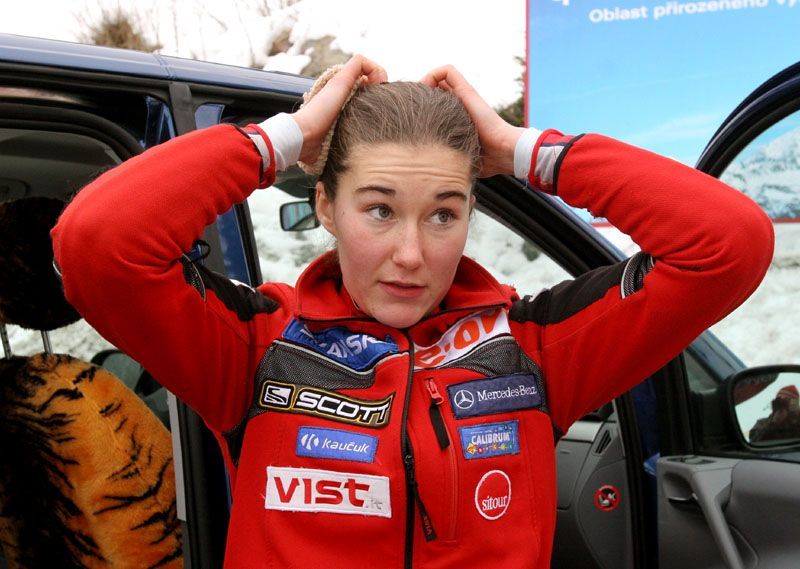 Šárka Záhrobská, mistryně světa ve slalomu