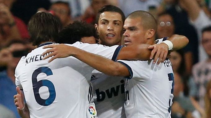Radost fotbalistů Realu Madrid