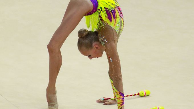 Podívejte se, jaké kousky předváděly gymnastky na mistrovství světa v Kyjevě
