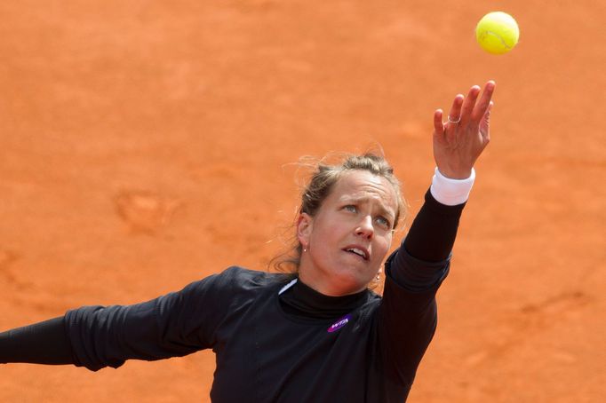 Barbora Strýcová na Prague Open 2016