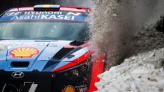 Oliver Solberg, Hyundai na trati Švédské rallye 2022