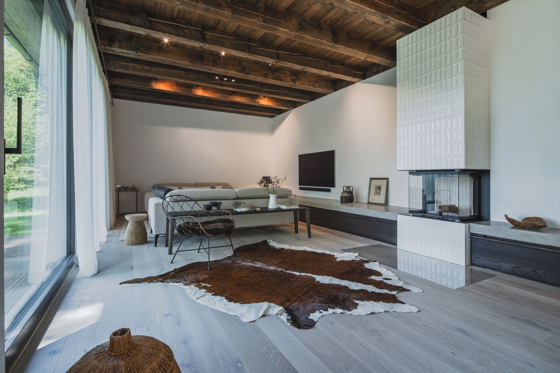 Jizerky, chata, realizace, interiér, chalupa, hory, Jizerské hory