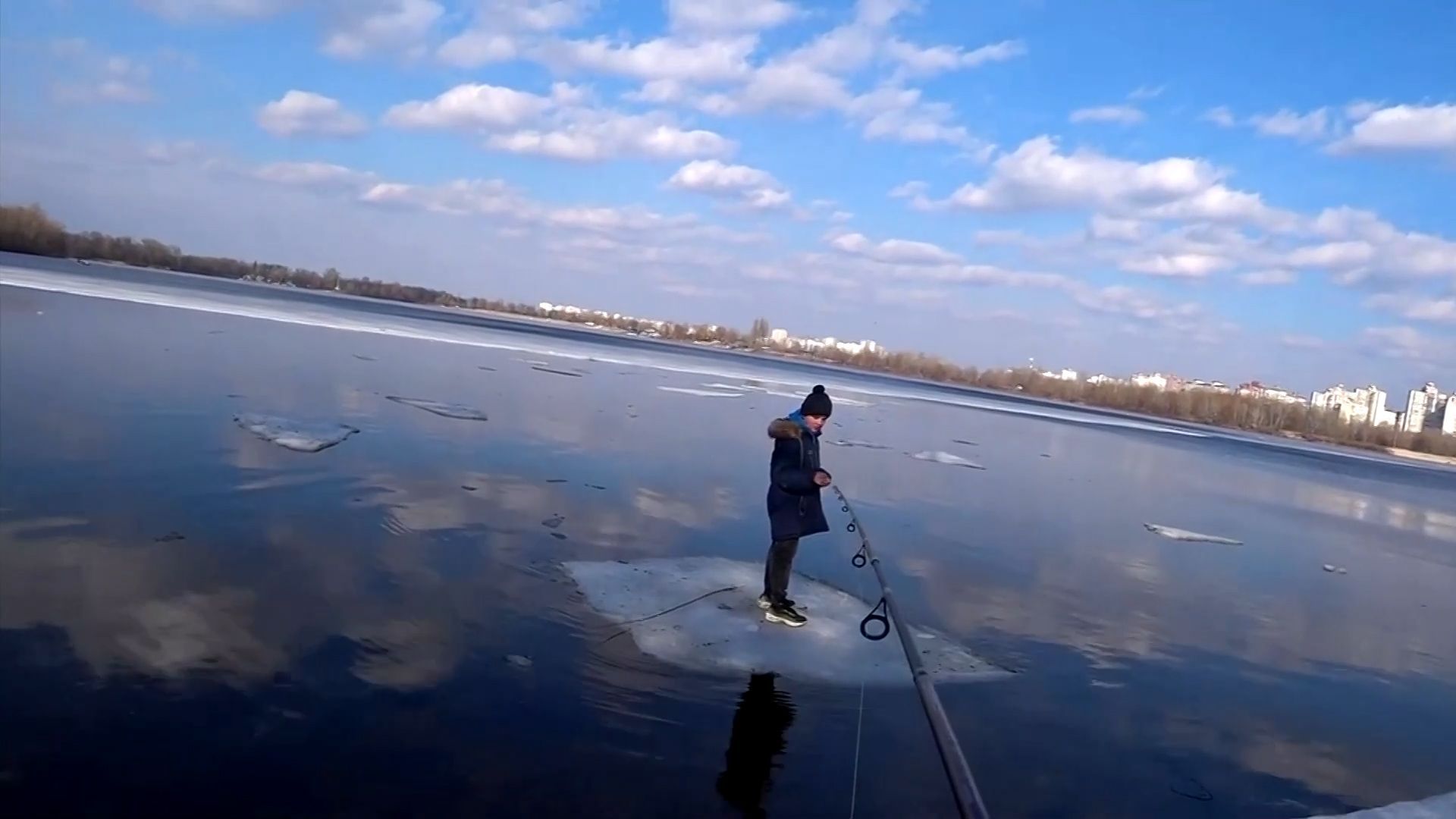 Ukrajina ledová kra