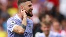 Soccer Football - Premier League - Brentford v Leeds United - Brentford Community Stadium, London, Britain - May 22, 2022 Leeds United's Mateusz Klich celebrates after th