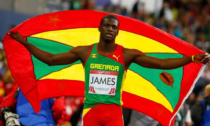 Hry Commonwealthu: Kirani James, Grenada - běh na 400 m