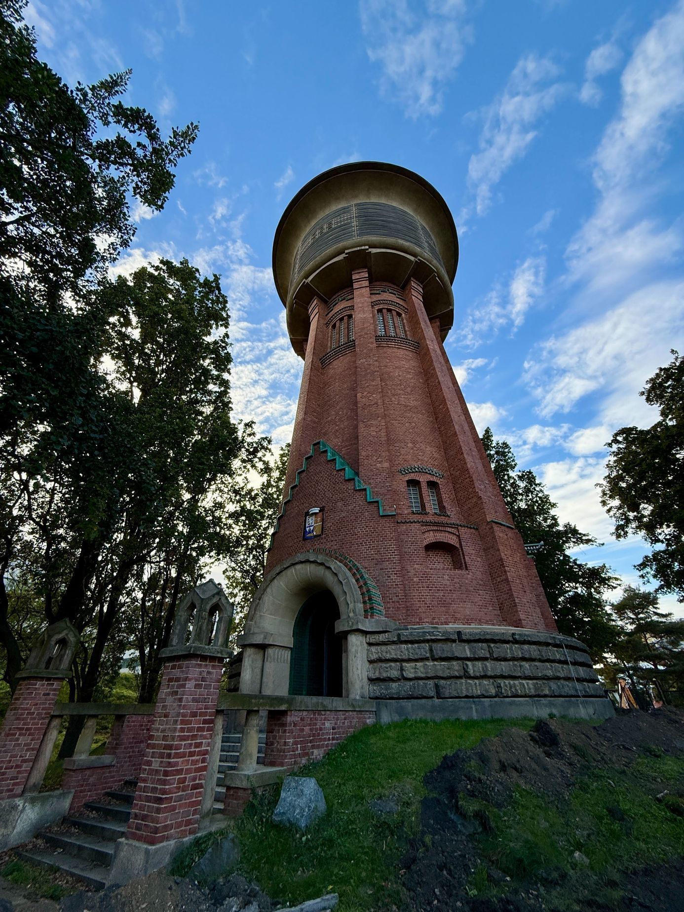 Vodárna, Michle, Vršovice, Vinohrady, Věž, Vodárenská věz, architektura, Jan Kotěra, Open House Praha, Praha