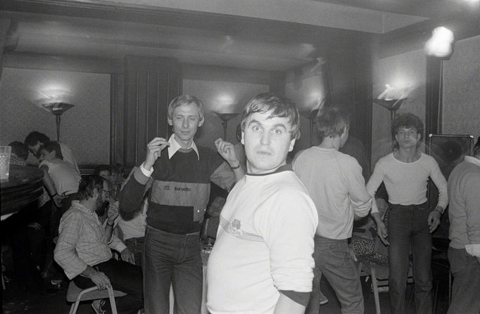 Fotografie Libuše Jarcovjákové z pražského T-Clubu, 1983 až 1985.