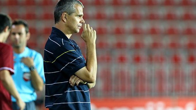 Snad na nás porážky nezanechají stopy, doufá trenér Sparty Vítězslav Lavička.
