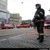 V centru Prahy hořel plyn. Hasiči zavřeli Revoluční